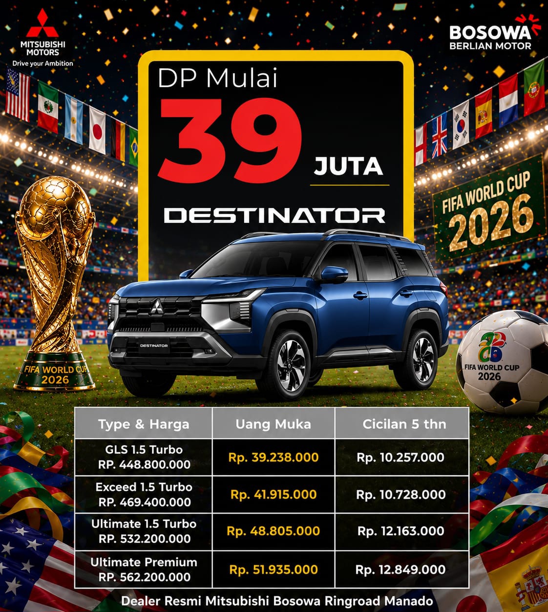 Promo Murah New Destinator 2026